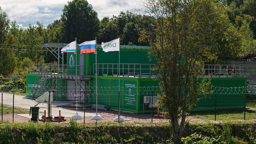 Модульные канализационные очистные сооружения «ДекаПроф» в пос. Плодовое Ленинградской обл.